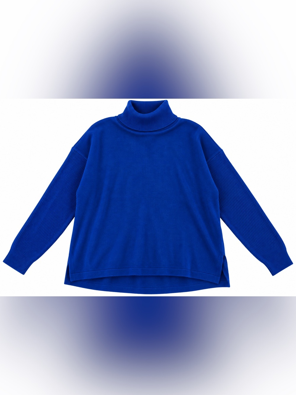 Vince Camuto Cobalt Blue Turtleneck Sweater